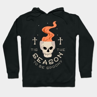 Tis The Season To Be Spooky - Halloween Skull Hoodie